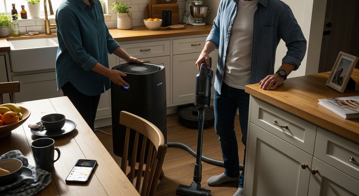 air purifier dust control