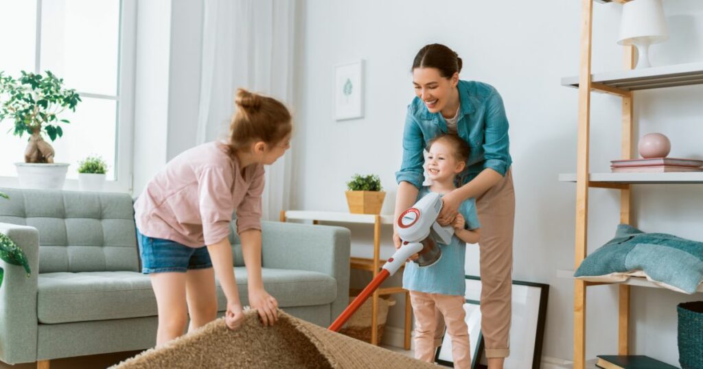 Parenting Hack How To Keep a House Clean With Kids